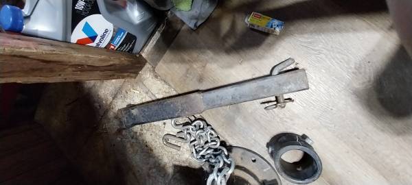 Two foot hitch extention standard hitch size 1