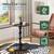Simple Trending Small Side Table, Round Drink Table End Table, Sofa Table TV Tra 4 thumbnail