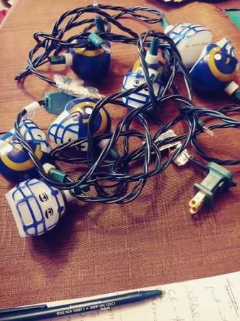 LA Rams Platic Lights 1