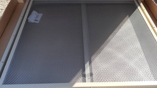 L9650 Condenser Hail Guard 1