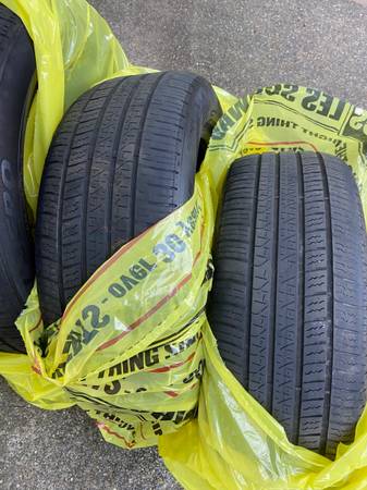 TIRES 4 Pirelli Scorpion ZERO tires,235/55RF18 100H RUNFLAT, 1