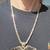 Solid .925 Silver Byzantine Chain & TraxNYC Eagle Pendant HEAVY 6 thumbnail