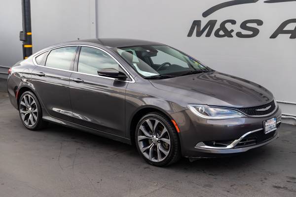 2016 Chrysler 200 C sedan Granite Crystal Metallic Clearcoat - $11,590 (CALL 510-722-6092 !!)63624220638977122