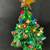 VINTAGE CERAMIC LIGHT UP CHRISTMAS TREE BIRD LIGHTS 10 thumbnail