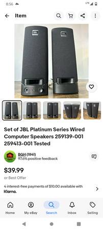 JBL speakers 1