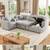 Selling sectional gray sofa from wayfair bought for 1,876.75 only had since July 5 thumbnail