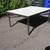 wrought iron table with limestone top patio 2 thumbnail