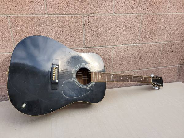 Harmony Acoustic Guitar Project Full size dreadnought 1