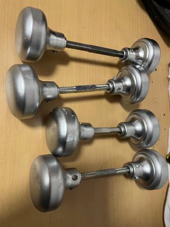 Silver door knobs 1