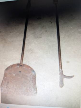 FIREPLACE SHOVEL/POKER SET 1