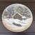Farm Ceramic Scene 1972 - 13 1/2" 8 thumbnail