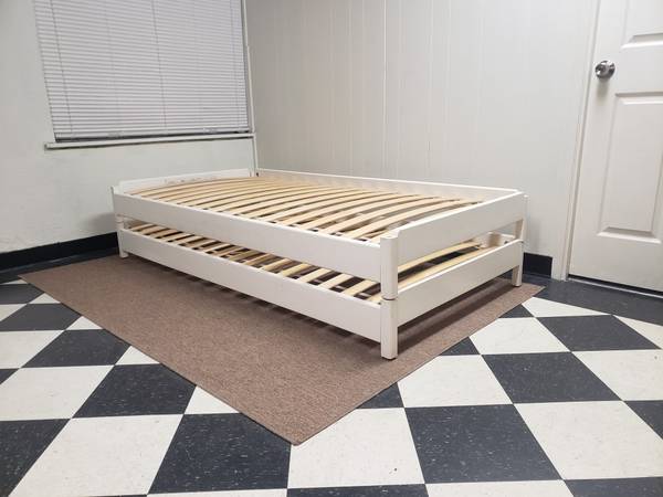 Twin stackable beds frames - can DELIVER almost anywhere for $20 extra 1