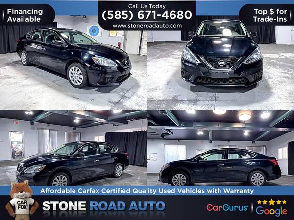 2017 Nissan Sentra SV CVT - $8.995 (Stone Road Auto)63442693716097121