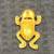 Gold Tone Frog Brooch Pin 4 thumbnail