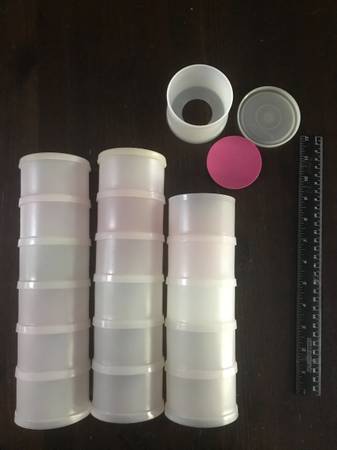 Tupperware ICE CREAM SANDWICH Maker/Holders 1