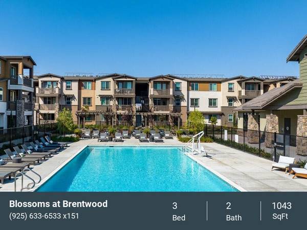 $3,177 / 3br - 1043ft2 - A Must See, Lush Green Spaces, Fantastic New Community, Hot Tub (brentwood / oakley)63850427830913120