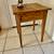 Table Side Accent Night Stand Solid Oak Colonial style vintage 8 thumbnail