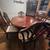 Beautiful Solid Cherry Oval Dining Table & 6 Matching Chairs 1 thumbnail