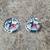 Two LONE STAR SILVER EDITION Texas Flag Emblems Stick On Truck Badges 1 thumbnail