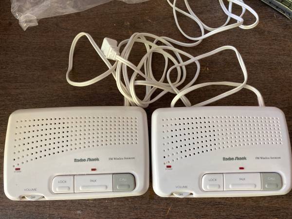 Radio Shack Intercoms 1