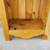 Rustic Natural Wood Finish Tall Bookcase with Cabinet 5 thumbnail