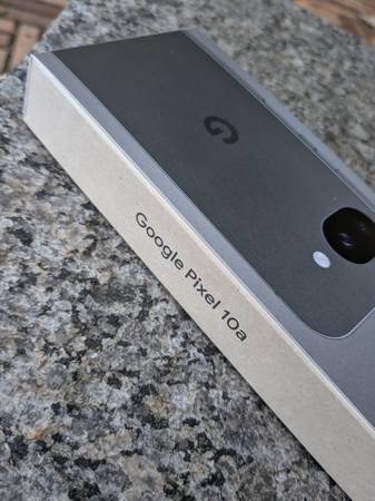 NEW SEALED Google Pixel 10a - 128GB (Obsidian) - Unlocked - cell