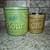 Set Of 2 Vintage Ballonoff Tin Canisters, Flour & Coffee 1 thumbnail