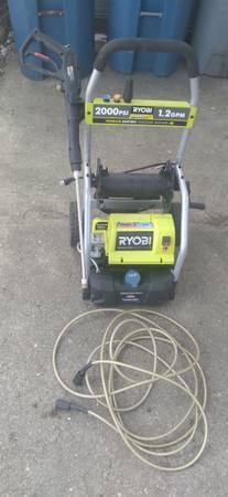 Ryobi Electric 2000 PSI pressure Washer 1
