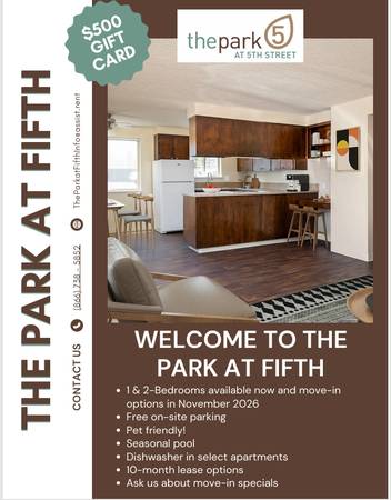 Comfortable living. Conveniently located, spacious 2 bed 1 bath! 1