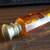 1800's VICTORIAN AMBER DOUBLE ENDED PERFUME SCENT BOTTLE 2 thumbnail