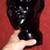 CERAMIC BUST HEAD Black Display Wig Hair Hat Jewelry Halloween Decor 13 thumbnail