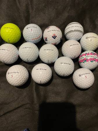 Taylormade TP5 and TP5x golf balls 1