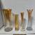 Set of 4 Carnival Vases Ombre Swung Vase Collectibles 1 thumbnail
