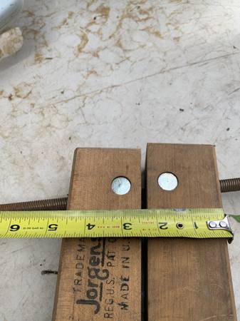 Wood working clamps - $20 (Delhi)63469782101763123