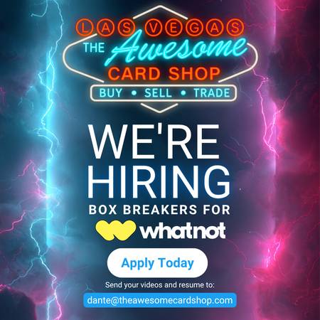 🎥 Fun On-Camera Streamer Wanted – The Awesome Card Shop (Las Vegas) 1