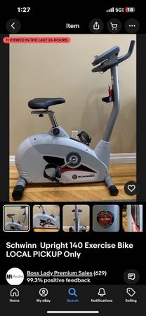 Schwinn fitness excercise bik 1