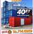 20 40 ft Cargo Container Storage Reefer Shipping Shed Sheds Containers 6 thumbnail