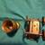 Mini brass doll house vase and baby carriage 1 thumbnail