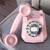 PINK Bakelite Automatic Electric 40 Chrome Dial Antique Telephone!! 3 thumbnail