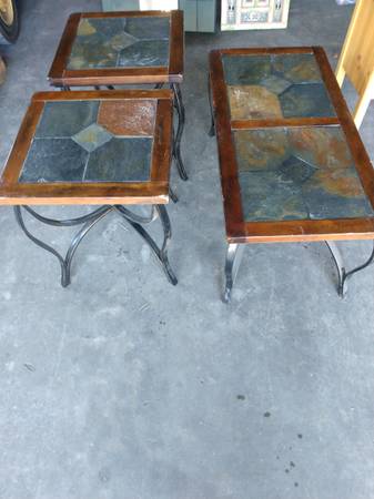 Coffee table and 2 end tables 1