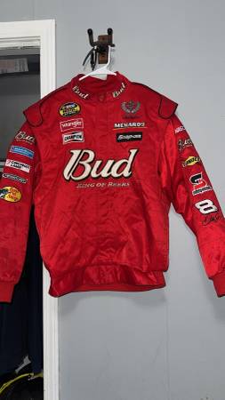 Chase Authentics DALE EARNHARDT JR #8 Budweiser Racing Jacket 1