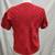 Hurricane Force Asymmetrical Red Diamond Short Sleeve Knit Blouse - M 5 thumbnail