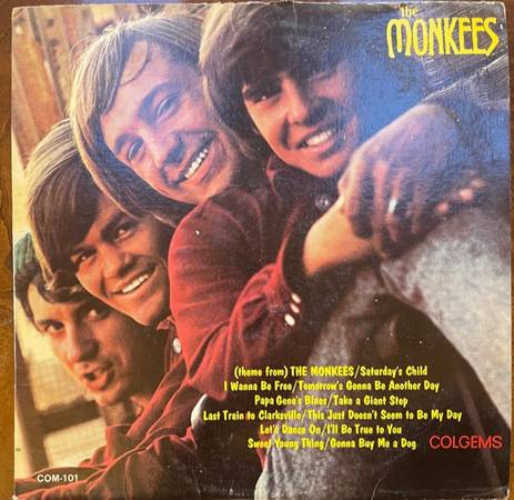 THE MONKEES – MEET THE MONKEES     FIRST ALBUM 1