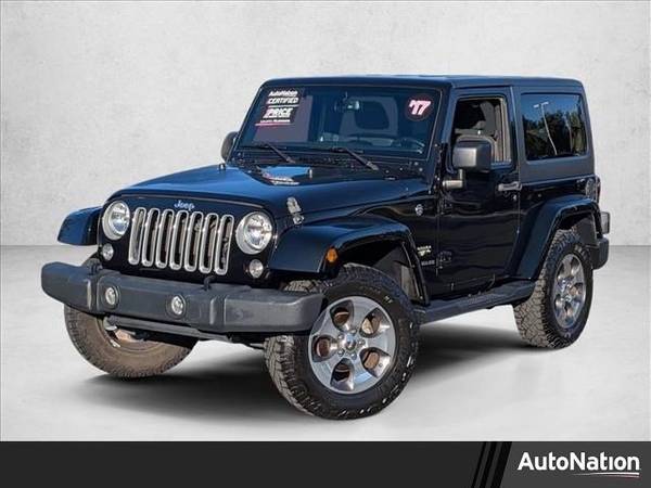 2017 Jeep Wrangler Sahara 4x4 4WD SUV 1