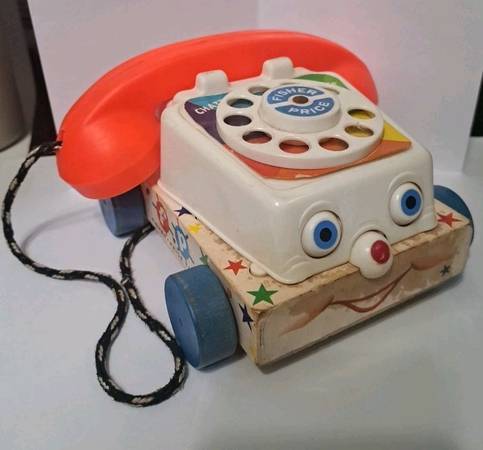 Vintage Fisher Price Chatter Telephone 1