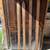 2 pairs of antique wood skis winter sports 4 thumbnail