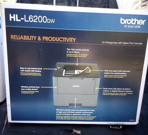 Laser Printer Brother HL-L6200DW  (2 available) 1