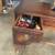 Antique Sewing Machine with Original Cabinet 9 thumbnail