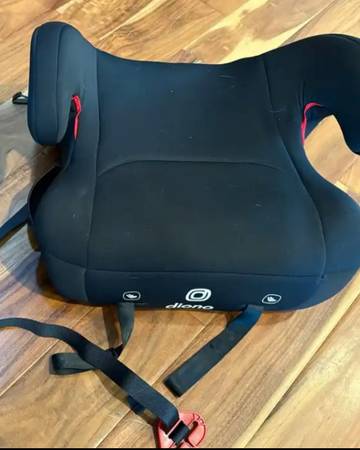 Diono Solana Dual Latch Connectors, Backless Booster Car Seat 1