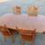 Nice Solid Wood Dining/Kitchen Table and 6 Chairs 2 thumbnail